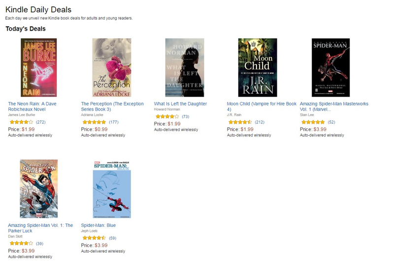 Illustration for article titled Today's Amazon Kindle Deals Include 3 Spider-man Collections (US)